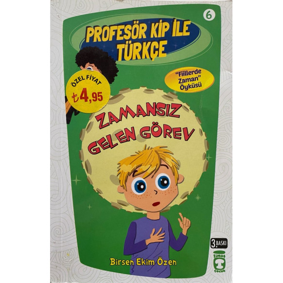 Profesör Kip ile Türkçe - Zamansız Gelen Görev  Timaş Çocuk Yayınları  19,90 TL - eskicievi.com'da