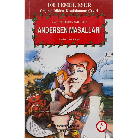 Andersen Masalları - Hans Chırıstıan Andersen  Türkiye İş Bankası Yayınları  49,90 TL - eskicievi.com'da
