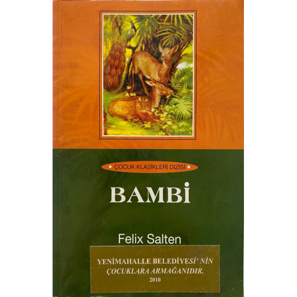 Bambi - Felix Salten  Güleç Çocuk Yayınları  15,00 TL - eskicievi.com'da
