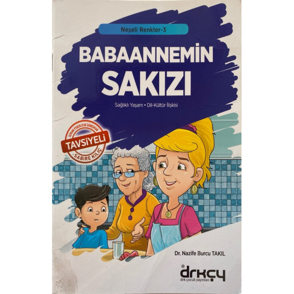 Neşeli Renkler Babaannemin Sakızı - Nazife Burcu Takıl  Drk Çocuk Yayınları  15,90 TL - eskicievi.com'da