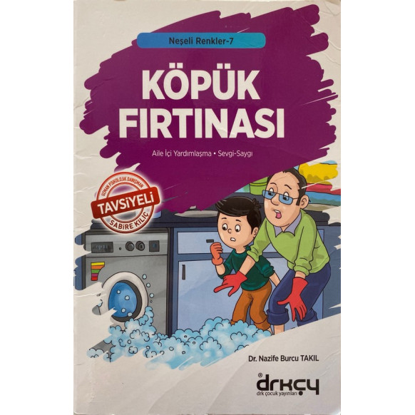 Neşeli Renkler, Köpük Fırtınası - Nazife Burcu Takıl  Drk Çocuk Yayınları  15,90 TL - eskicievi.com'da