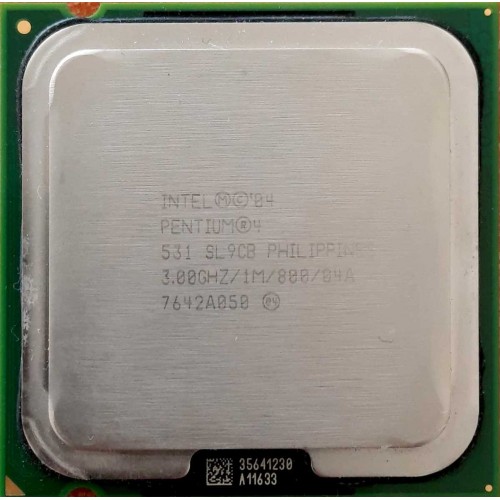 İntel Pentium 4 - 531 - 3.00 GHz / 1M / 800 MHz - SL9CB - Masaüstü işlemci