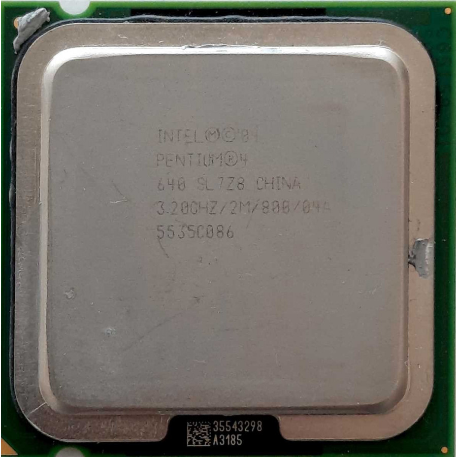 İntel Pentium 4 - 640 - 3.20 GHz / 2M / 800 MHz - SL7Z8 - Masaüstü işlemci
