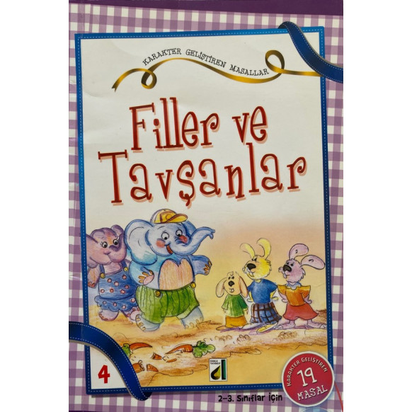 Filler ve Tavşanlar, Karakter Geliştiren Masallar - Betül Şen  Damla Yayınları  15,00 TL - eskicievi.com'da