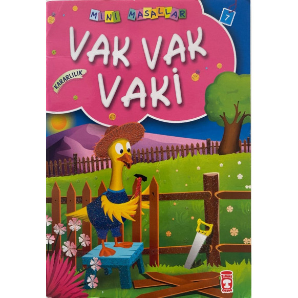 Vak Vak Vaki Kararlılık - Mini Masallar  Timaş Çocuk Yayınları  15,00 TL - eskicievi.com'da