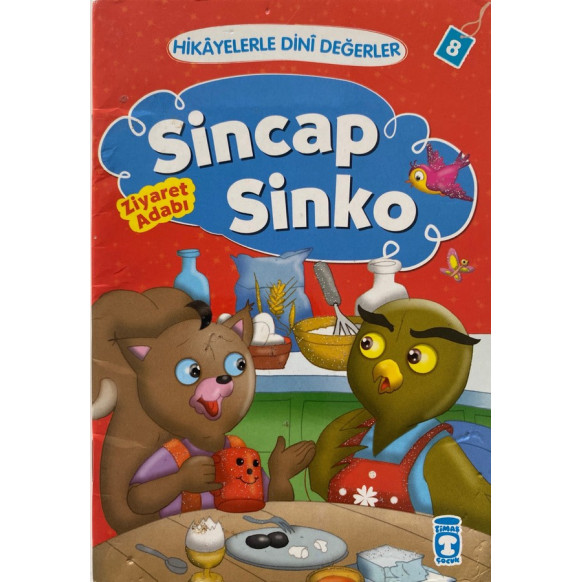 Sincap Sinko Ziyaret Adabı - Hikayelerle Dini Değerler  Timaş Çocuk Yayınları  15,00 TL - eskicievi.com'da