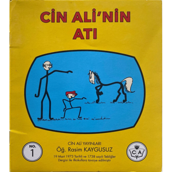 Cin Ali'nin Atı - Rasim Kaygusuz  Cin Ali Yayınları  15,00 TL - eskicievi.com'da