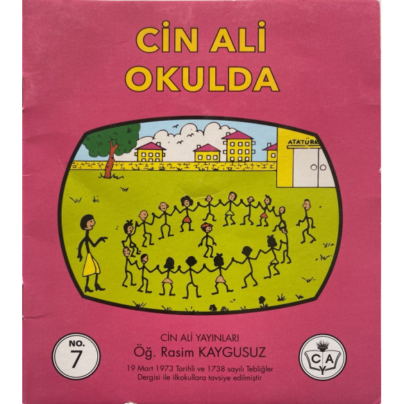 Cin Ali Okulda - Rasim Kaygusuz  Cin Ali Yayınları  15,00 TL - eskicievi.com'da