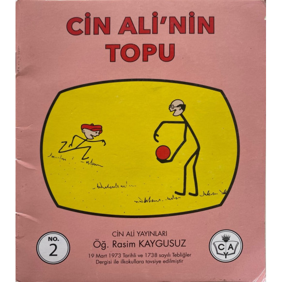 Cin Ali'nin Topu - Rasim Kaygusuz  Cin Ali Yayınları  15,00 TL - eskicievi.com'da