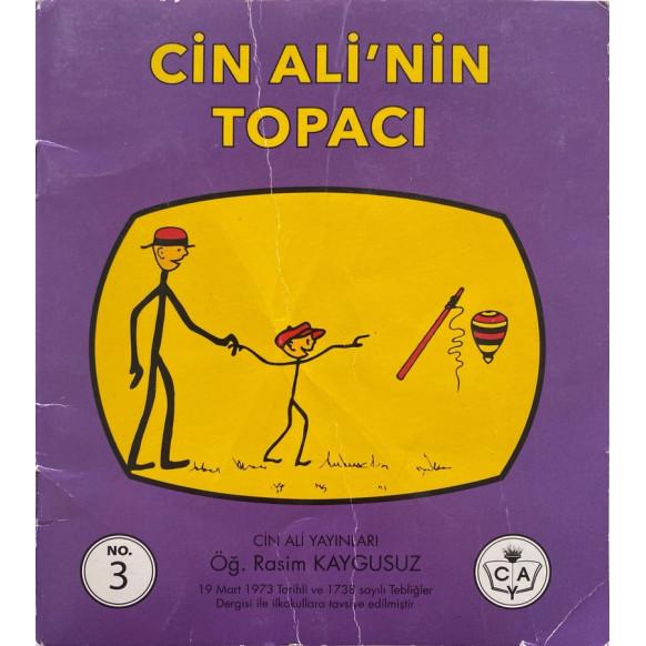 Cin Ali'nin Topacı - Rasim Kaygusuz  Cin Ali Yayınları  15,00 TL - eskicievi.com'da