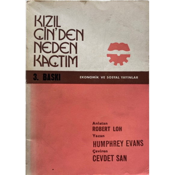 Kızıl Çinden Neden Kaçtım - Humhprey Evans  Sosyal Yayınları  33,50 TL - eskicievi.com'da