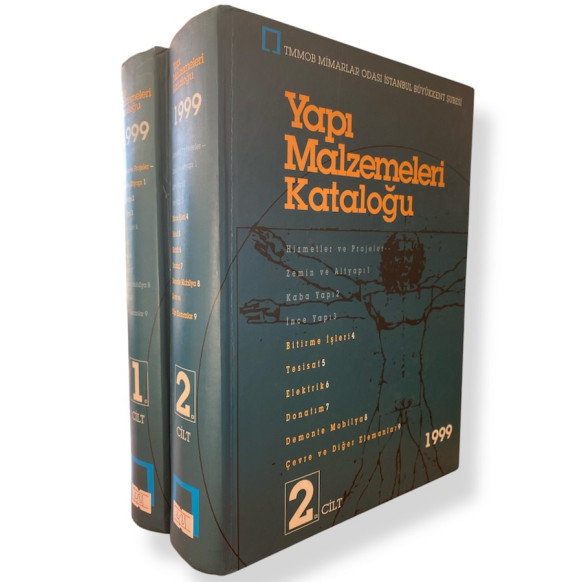 Yapımalzemeleri Kataloğu 1999 - 1 ve 2 cilt Takım  Yazarın Kendi Yayını  93,80 TL - eskicievi.com'da