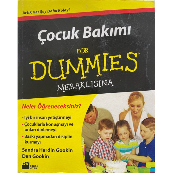 Çocuk Bakımı For Dummies Meraklısına  Doğan Kitap Yayınları  40,00 TL - eskicievi.com'da