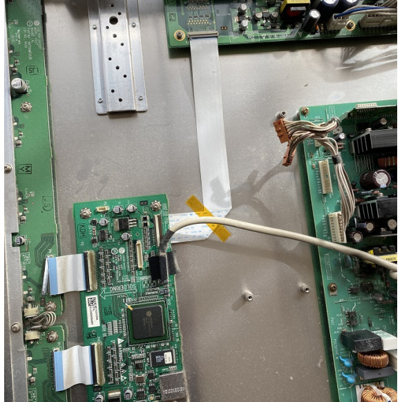 LG 42PX4RV-ZA 42" Plazma TV - Y-SUS Kart ile Görüntü Kartı veri Kablosu - E52853