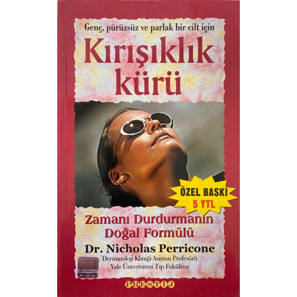 Kırışıklık Kürü - Dr.Nicholas Perricone  Prestij Yayınları  24,90 TL - eskicievi.com'da