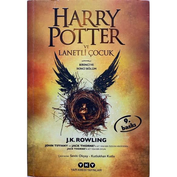 Harry Potter ve Lanetli Çocuk - Birinci ve ikinci Bölüm - J.K. Rowling  Yapı Kredi Yayınları  100,00 TL - eskicievi.com'da