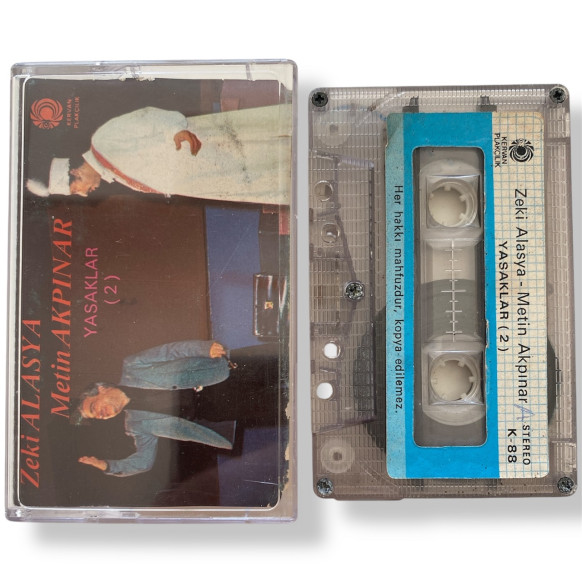 Zeki Alasya, Metin Akpınar-Yasaklar 2 - Kaset, Kervan Plakcılık,  40,00 TL - eskicievi.com'da
