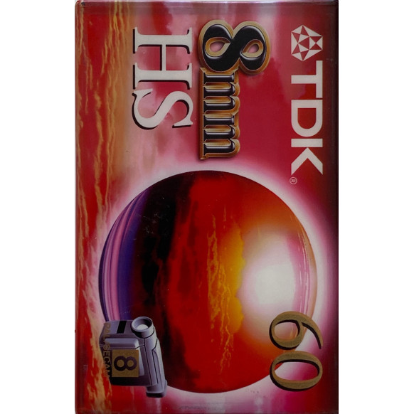 TDK P 5-60 HS - Hi8 Kamera Kaseti Ambalajında Sıfır