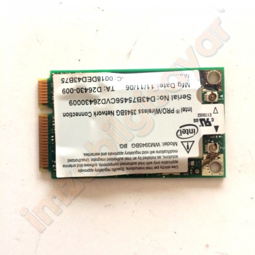 HP Pavilion DV2000 dv2297ea - Kablosuz Ağ Kartı