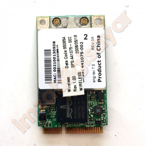 HP Compaq 6510B - Wireless Kart Kablosuz Ağ Kartı
