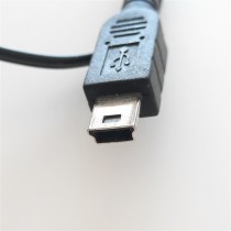 Adaptör 5 volt 180 mA Mini USB 2.0 Soket Uclu