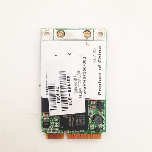 Hp Pavilion DV6000, dv6062ea - Kablosuz Ağ kartı Wireless