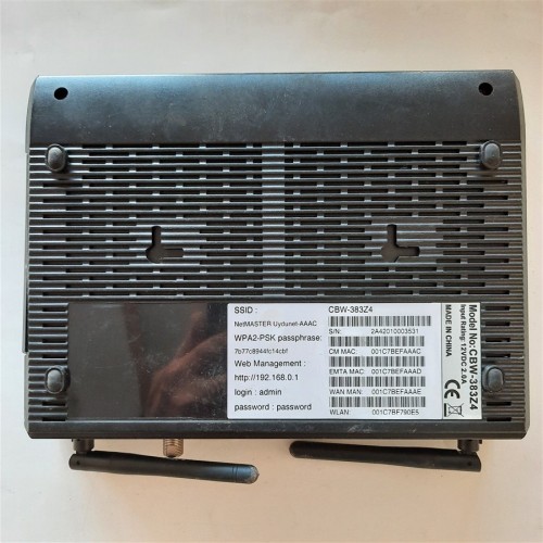 Netmaster Uydunet Docsis 3.0 Modem - CBW-383Z4