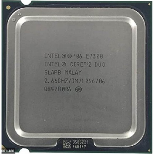 intel Core 2 Duo E7300 - 2.66 GHz / 3M / 1066 - SLAPB - Masaüstü işlemci