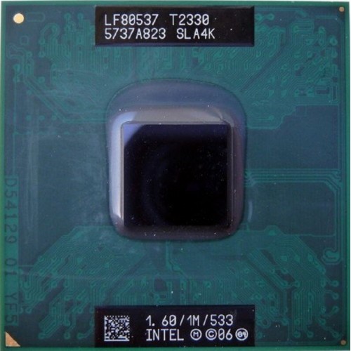 intel Dual Core T2330 - 1.60 / 1M / 533 / SLA4K - Notebook işlemci
