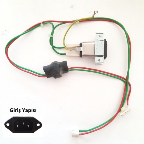 Arçelik / Beko 106-531B  - 220 Volt Güç Giriş Soketi