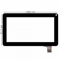 Logicom E732 (M711R) - Dokunmatik Ekran-Siyah