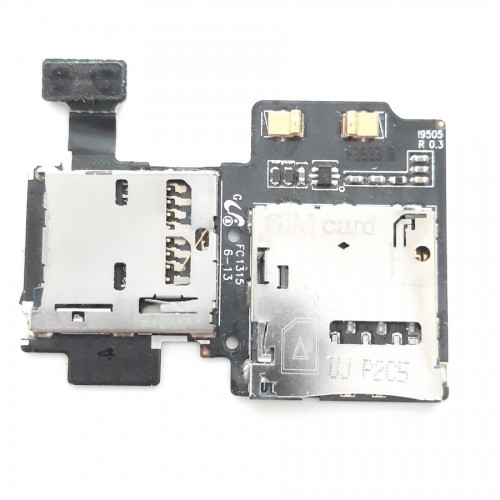 Samsung I9500 - I9505 Galaxy S4 - Sim Kart ve Hafıza kartı Soketi