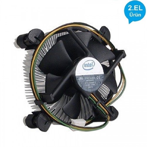 intel 775 pin işlemci Fanı Kısa Gövde
