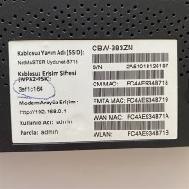 Netmaster Uydunet Docsis 3.0 Modem - CBW-383ZN