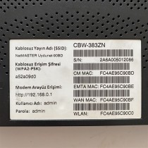 Netmaster Uydunet Docsis 3.0 Modem - CBW-383ZN
