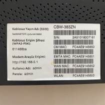 Netmaster Uydunet Docsis 3.0 Modem - CBW-383ZN