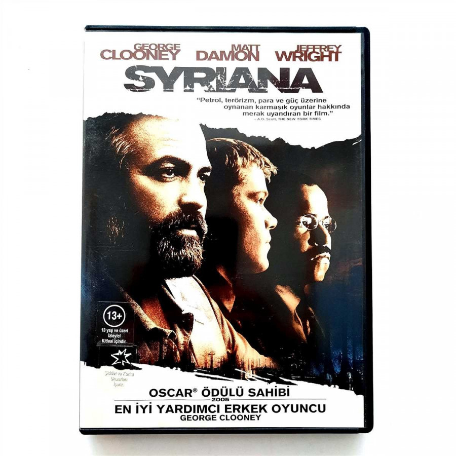Syriana - George Clooney, Matt Damon, JeffRey Wright - DVD Filmi