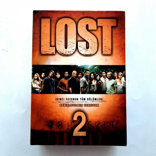 Lost 2. Sezon Tüm Bölümler 7 Disk Set - DVD Filmi
