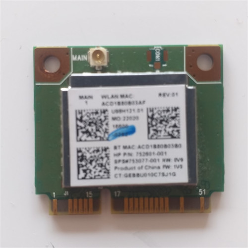 HP 15-R208NT - Kablosuz Ağ Kartı Wireless Board - Model : U98h121.01