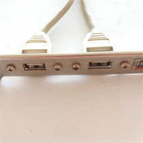 Oem Ürünleri USB 2.0 - 2 Port, 9 Pin - Kasa Arkası USB Çoğaltıcı
