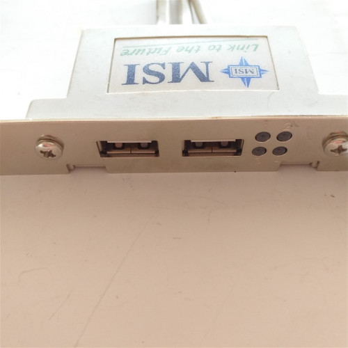 MSİ Ürünleri USB 2.0 - 2 Port, 4 Led 9 Pin USB 9 pin Led Kontrol - Kasa Arkası USB Çoğaltıcı
