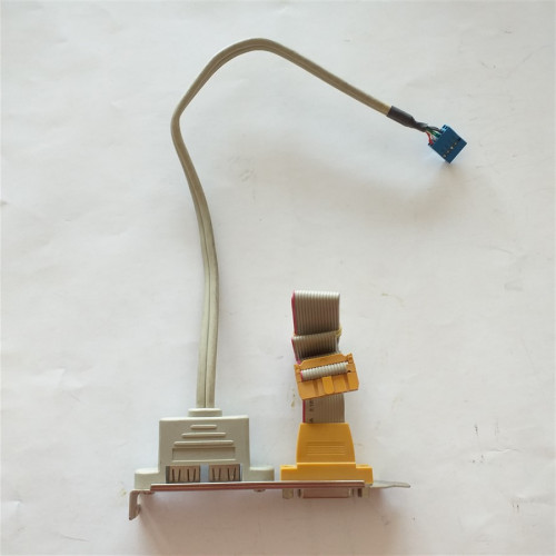 Oem Ürünleri USB 2.0 - 2 Port, 8 Pin ve Comport - Kasa Arkası USB ve Comport Çoğaltıcı