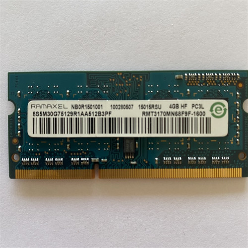 Ramaxel 4GB 1600mhz DDR3 Notebook Ram Bellek - Model - RMT3170MN68F9F 1600