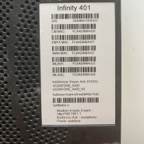 Netmaster infinity 401 Vodafon Uydunet Modem