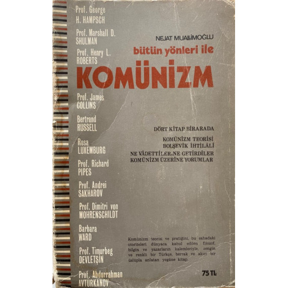 Bütün Yönleri ile Komünizm  Yazarın Kendi Yayını  49,90 TL - eskicievi.com'da