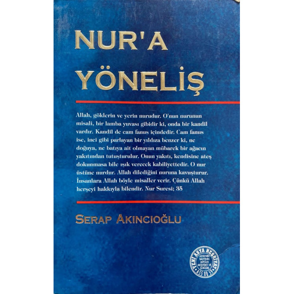 Nur'a Yöneliş  Yeni Asya Yayınları  26,40 TL - eskicievi.com'da