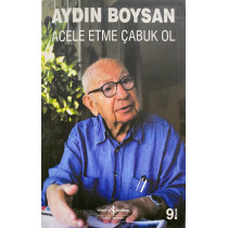 Acele Etme Çabuk Ol  Türkiye İş Bankası Yayınları  33,00 TL - eskicievi.com'da