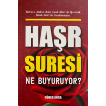 Haşr Suresi Ne Buyuruyor  Yazarın Kendi Yayını  89,90 TL - eskicievi.com'da
