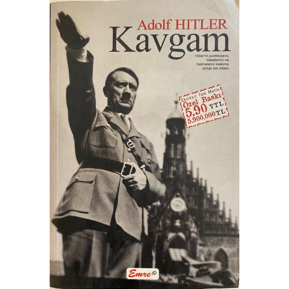 Kavgam - Adolf HİTLER  Emre Yayınları  37,90 TL - eskicievi.com'da