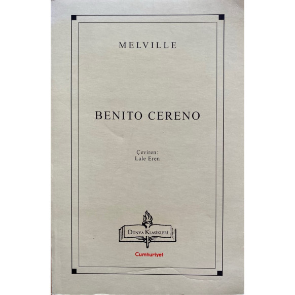 Benito Cereno  Cumhuriyet Yayınları  22,50 TL - eskicievi.com'da
